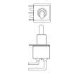 108-1MS3T2B4M6QE-EVX Toggle Switches