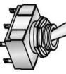 108-2MD3T2B3M1QE-EVX Toggle Switches