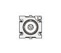 M1KMM8030-SWG10 RF Connectors / Coaxial Connectors