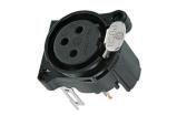 NC3FBV2-B XLR Connectors