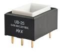 UB25RKG03N electronic component of NKK Switches
