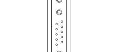 680M13W3103L411 D-Sub Mixed Contact Connectors