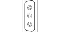 680M3W3103L211 D-Sub Mixed Contact Connectors