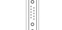 681M13W3203L011 D-Sub Mixed Contact Connectors