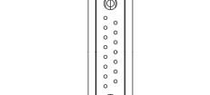 681M17W2103L011 D-Sub Mixed Contact Connectors