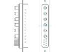 681S13W6103L001 D-Sub Mixed Contact Connectors
