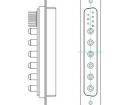 681S13W6203L001 D-Sub Mixed Contact Connectors