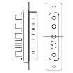 681S9W4103L001 D-Sub Mixed Contact Connectors