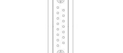 682M17W2203L001 D-Sub Mixed Contact Connectors