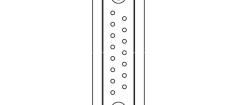 683M17W2203L001 D-Sub Mixed Contact Connectors