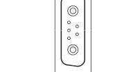 683M7W2203L001 D-Sub Mixed Contact Connectors