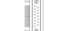 685M17W2203L461 D-Sub Mixed Contact Connectors