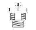 860-004-11SR004 Circular Metric Connectors