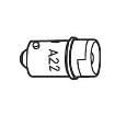 A22-24AY Industrial Panel Mount Indicators / Switch Indicators