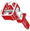 D4BL-K3 Switch Fixings