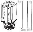 PLC electronic component of Omron