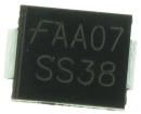 SS38 electronic component of ON Semiconductor