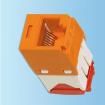 CJ5E88TGOR Modular Connectors / Ethernet Connectors