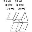 FTDNS4X4LG Wire Ducting & Raceways