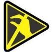 PESW-A-11 Labels and Industrial Warning Signs