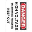 PRS1420D75 Labels and Industrial Warning Signs