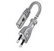 AC15WEU AC Power Leads