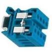 MBK  2 5/E BU DIN Rail Terminal Blocks