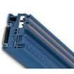 PT 1 5/S-TWIN/1P BU DIN Rail Terminal Blocks