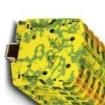 PTPOWER 50-PE DIN Rail Terminal Blocks