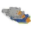 QP 1 5/ 1-L GNYE DIN Rail Terminal Blocks