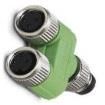 SAC-3P-M 8Y/2XM 8FS VP Circular Metric Connectors