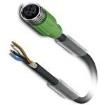 SAC-4P-15 0-PUR/M12FS SH Sensor Cables / Actuator Cables