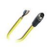 SAC-4P-M8MS/ 5 0-542 SH BK  Wire & Cable