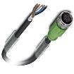 SAC-5P-10 0-PUR/M12FS SH  Wire & Cable