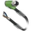 SAC-5P- 1 5-PUR/M12FR SH Sensor Cables / Actuator Cables