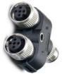 SAC-5PY-M/2XF VP SH Circular Metric Connectors