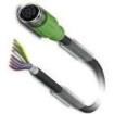 SAC-8P-10 0-PUR/M12FS SH V Sensor Cables / Actuator Cables