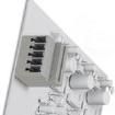 ST 4-PCB/ 4-G-6 2 Headers & Wire Housings