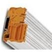 STIO-IN 2 5/3 OG DIN Rail Terminal Blocks