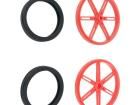 POLOLU WHEEL(25T, 5.8MM) - 90×10MM, RED Accessories for Robotics and RC