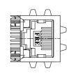 E5J88-19LJM3-L Modular Connectors / Ethernet Connectors