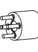R222426700 RF Connectors / Coaxial Connectors