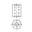 2283-832-AL-9 Standoffs & Spacers