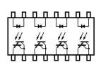 PS2802-4-V-F3-A  Optoelectronics