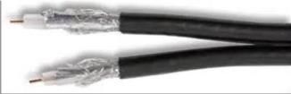 RG6UTWINBLK  Wire & Cable