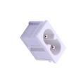 RT-C08-F2-WH AC Power Plugs & Receptacles