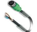 SAC-4P- 5,0-PUR/M12FS SH D-Sub Micro-D Connectors