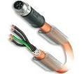 SAC-4P-MSS/ 3,0-PUR PE SH SCO Sensor Cables / Actuator Cables