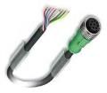 SAC-8P-10,0-PUR/M12FS  Wire & Cable