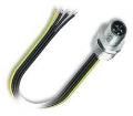 SACC-E-M12MSS-4CON-M16/0,5 PE  Wire & Cable